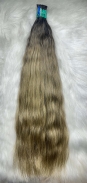 Cabelo Brasileiro Loiro Mesclado 70 CM