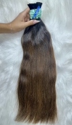 Cabelo Brasileiro Loiro Morena Iluminado 50 CM 188 Gramas