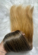 Cabelo Brasileiro Loiro Morena Iluminado Ombre Hair 55 CM 134 Gramas