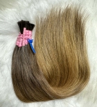 Cabelo Brasileiro Loiro Morena Iluminado 50 CM 134 Gramas