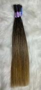 Cabelo Brasileiro Loiro Mesclado 45 CM 104 Gramas