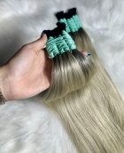 Cabelo Brasileiro Loiro Mesclado 65 CM
