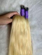 CABELO BRASILEIRO 65 CM LOIRO RAIZ ESFUMADA