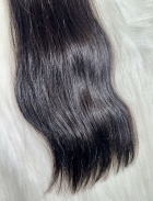Cabelo Brasileiro Castanho Liso 50 CM 70 Gramas