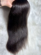 Cabelo Brasileiro Castanho Liso 55 CM 158 Gramas