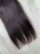 Cabelo Brasileiro Castanho Liso 50 CM 70 Gramas