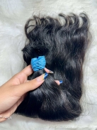 Cabelo Brasileiro Levemente Ondulado 50 CM 90 Gramas