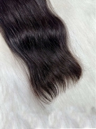 Cabelo Brasileiro Castanho Levemente Ondulado 50 CM 92 Gramas