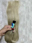 Cabelo Brasileiro Loiro Mesclado 65 CM