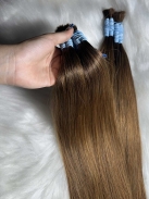 Cabelo Brasileiro Loiro Ruivo Liso 65 CM
